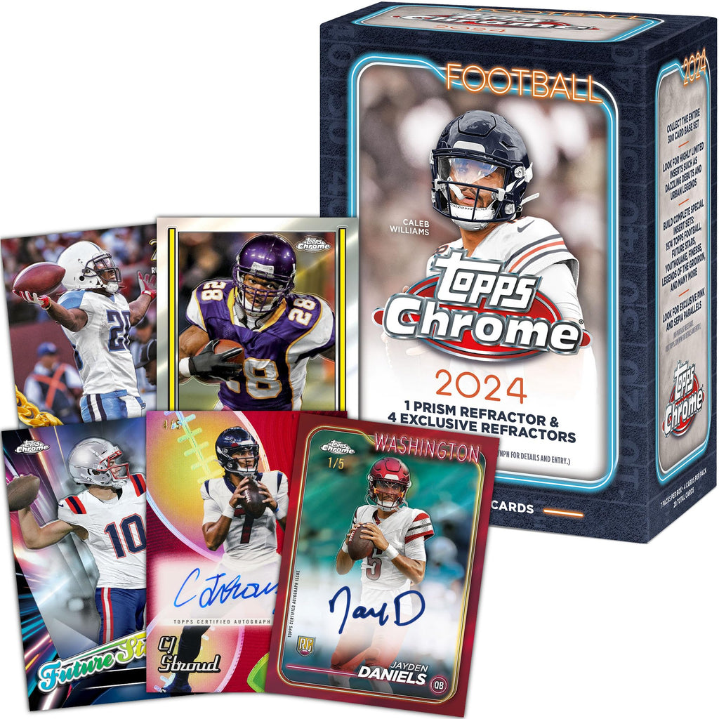 2024 Topps Chrome NFL Football Value Box