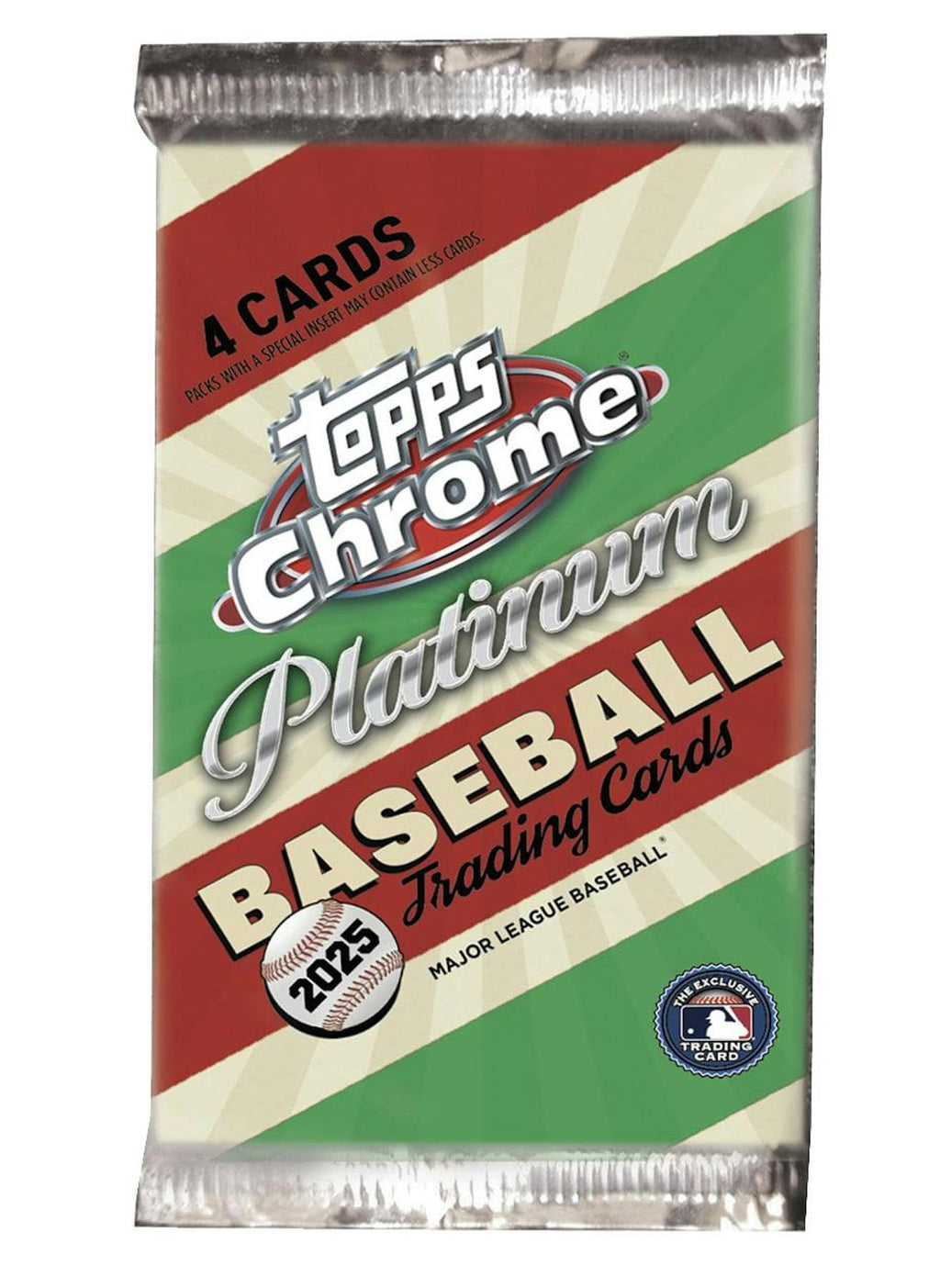 2025 Topps Chrome Platinum Anniversary Baseball Hobby Box