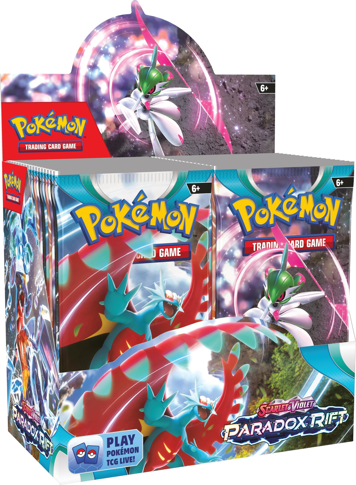 Pokémon TCG: Scarlet & Violet—Paradox Rift Booster Display Box (36 Booster Packs)
