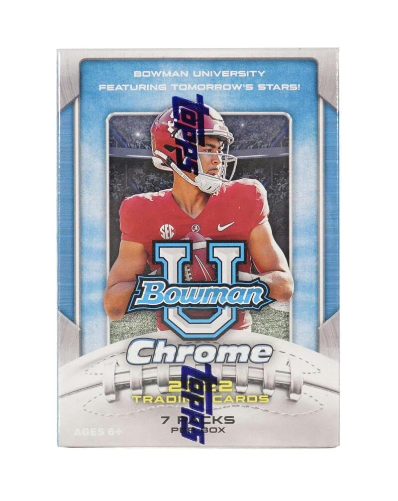 2022 Bowman Chrome University Football Value Box