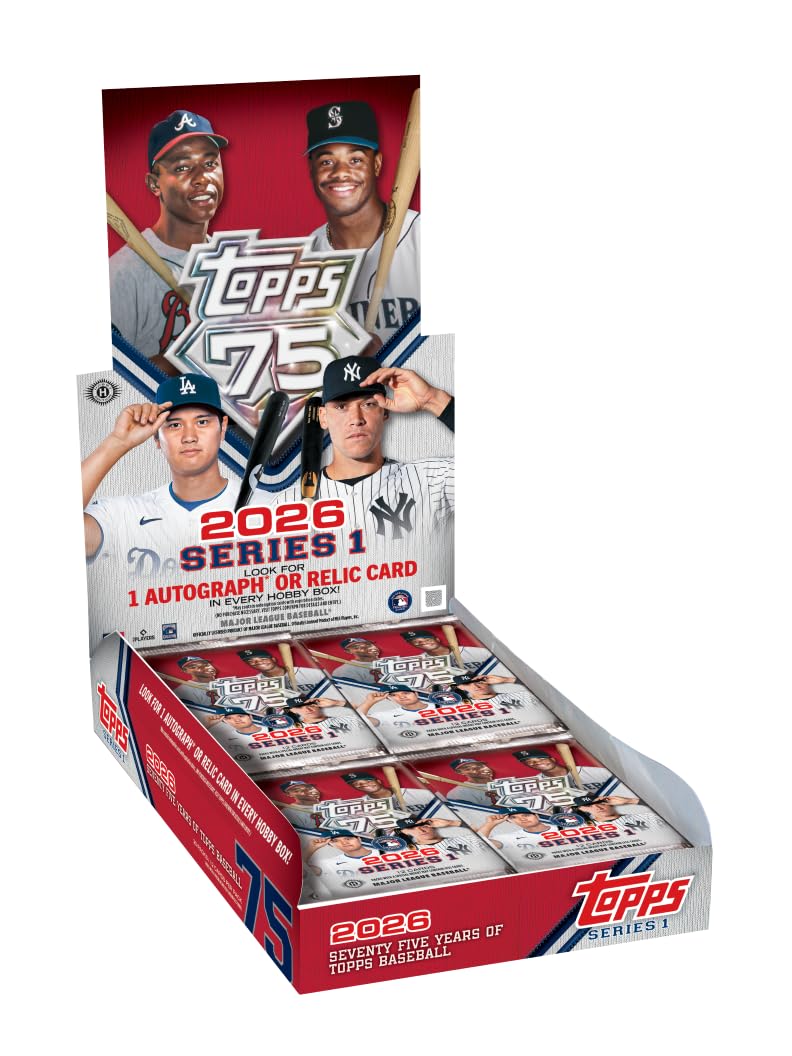 MLB 2026 TOPPS Series 1 Baseball Hobby Box