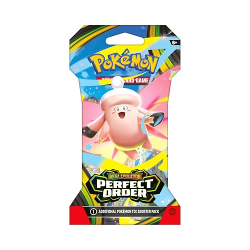 Pokemon TCG: Mega Evolutions - Perfect Order Sleeved Booster Pack - 10 Cards