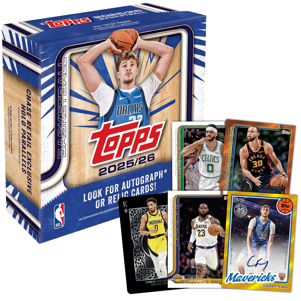 2025-26 Topps NBA Basketball - Factory Sealed - Mega Box