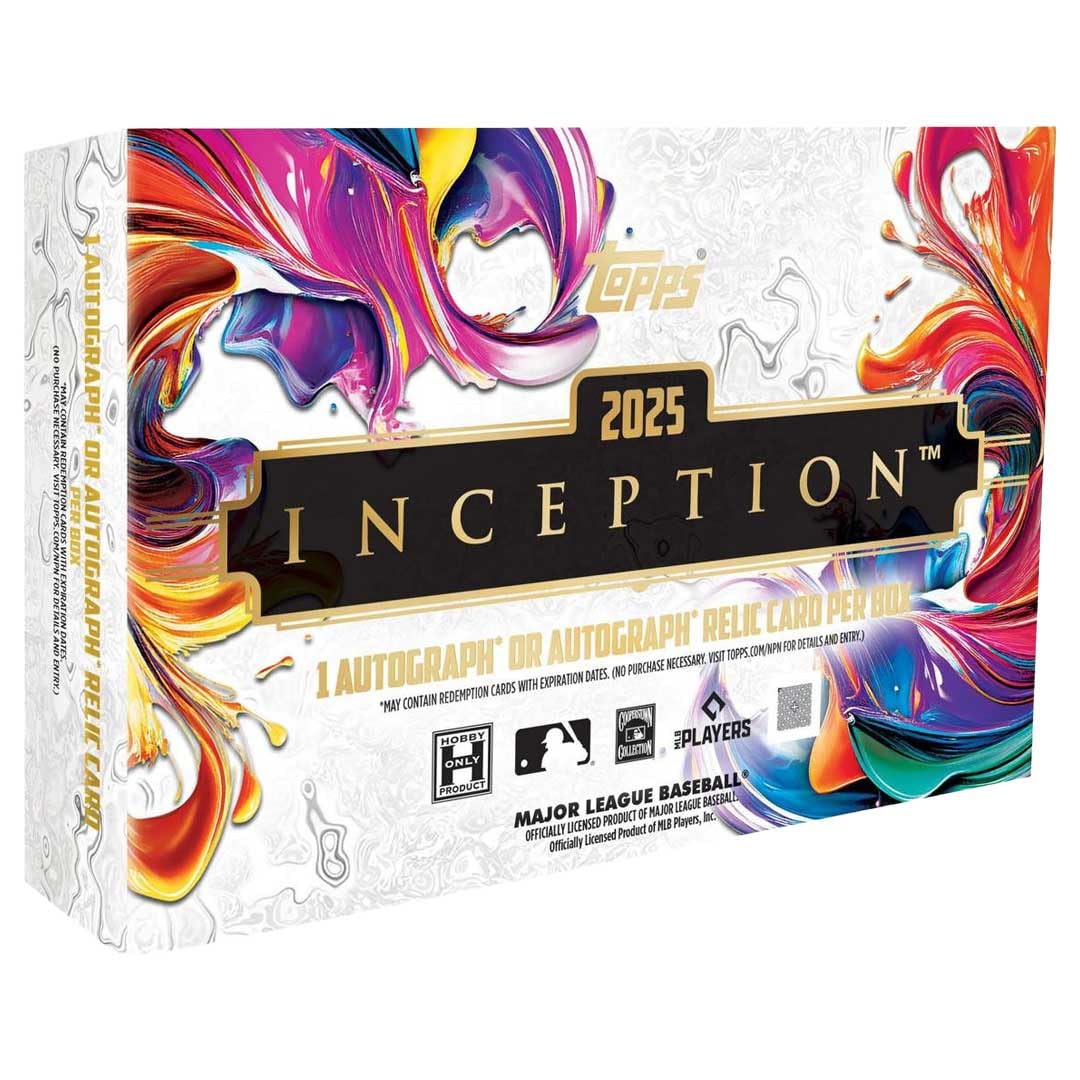 2025 Topps Inception Baseball Sealed Hobby Box 1 Autograph Per Box