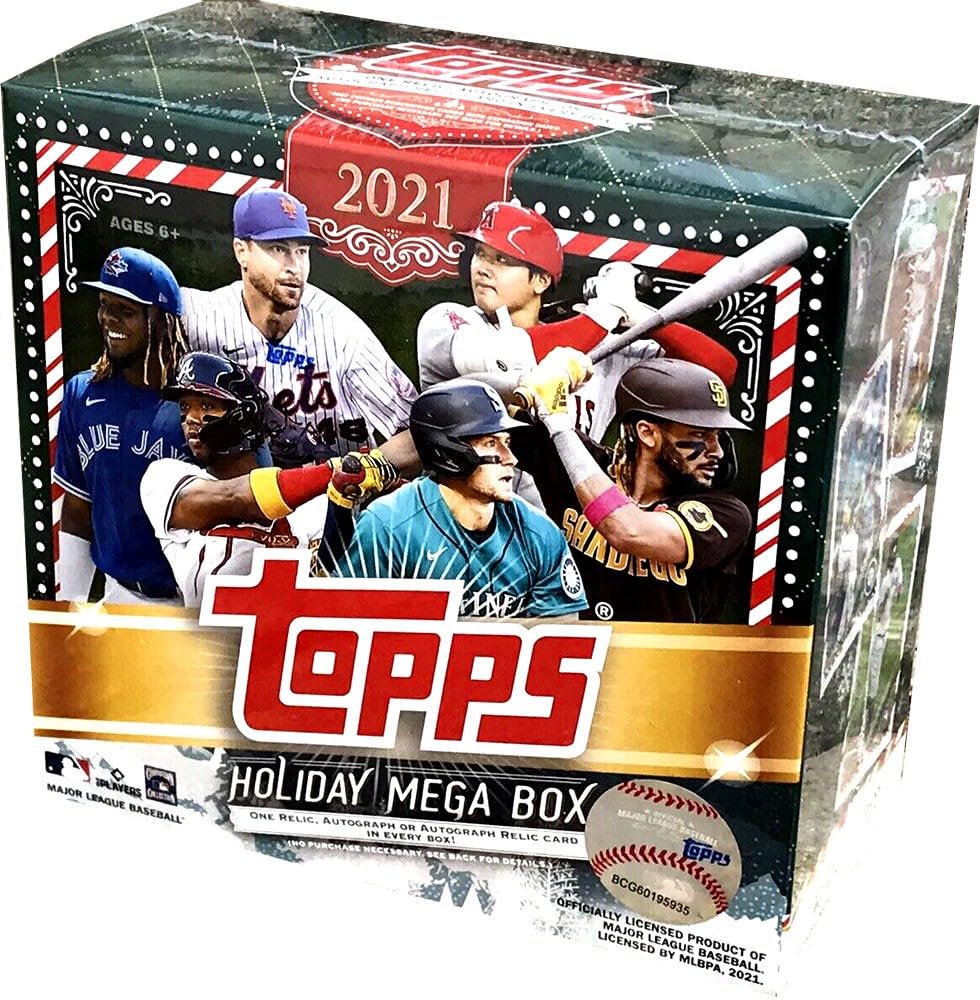 2021 Topps MLB Baseball Holiday Mega Box