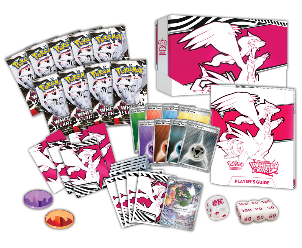 Pokemon TCG Scarlet & Violet 10.5 White Flare Elite Trainer Box
