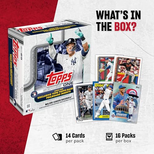 2025 Topps Series 1 MLB Baseball - Factory Sealed - Mega Box