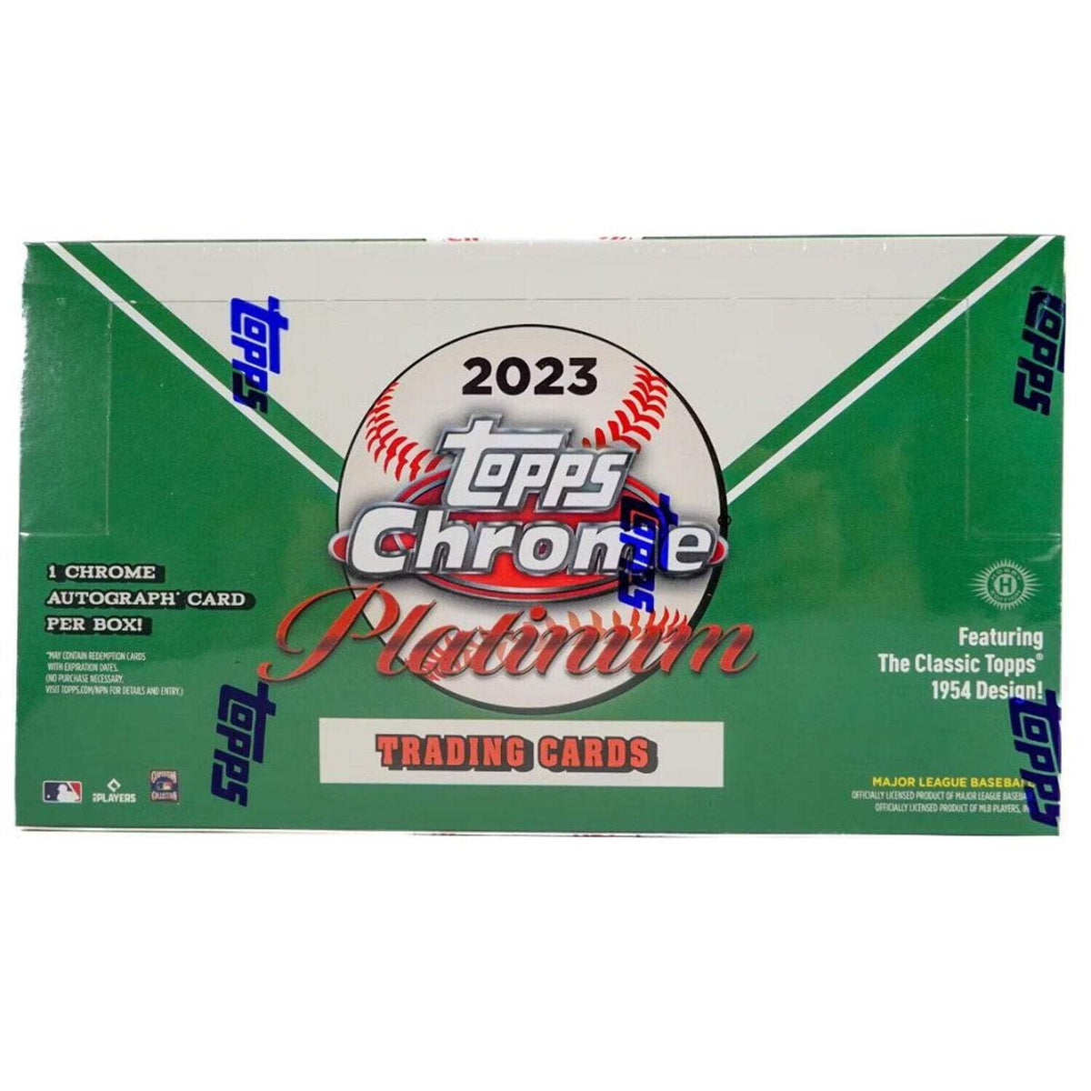 2023 Topps Chrome Platinum Anniversary Baseball Hobby One Autograph Per Trading Card Box
