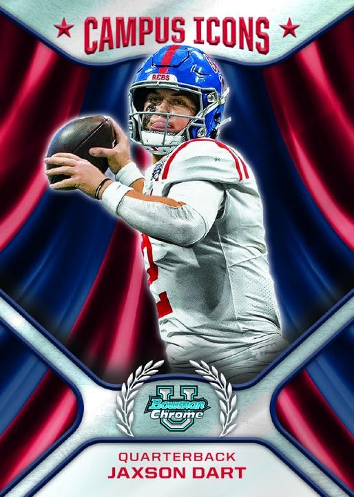 Chrome University Football Hobby Box by Topps