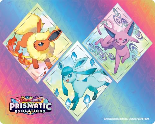 Pokemon TCG Scarlet and Violet 8.5 Prismatic Evolutions Tech Sticker Collection (Random Promo)