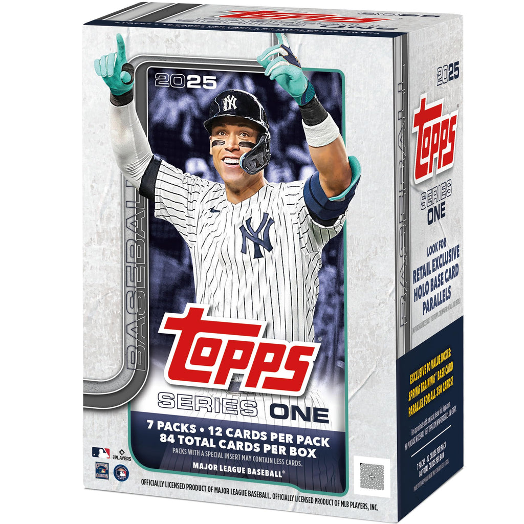 Topps 2025 Baseball Series 1 Factory Sealed Value Box - Baseball Complete Sets