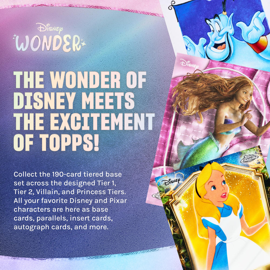 2025 Topps Disney Wonder - Factory Sealed