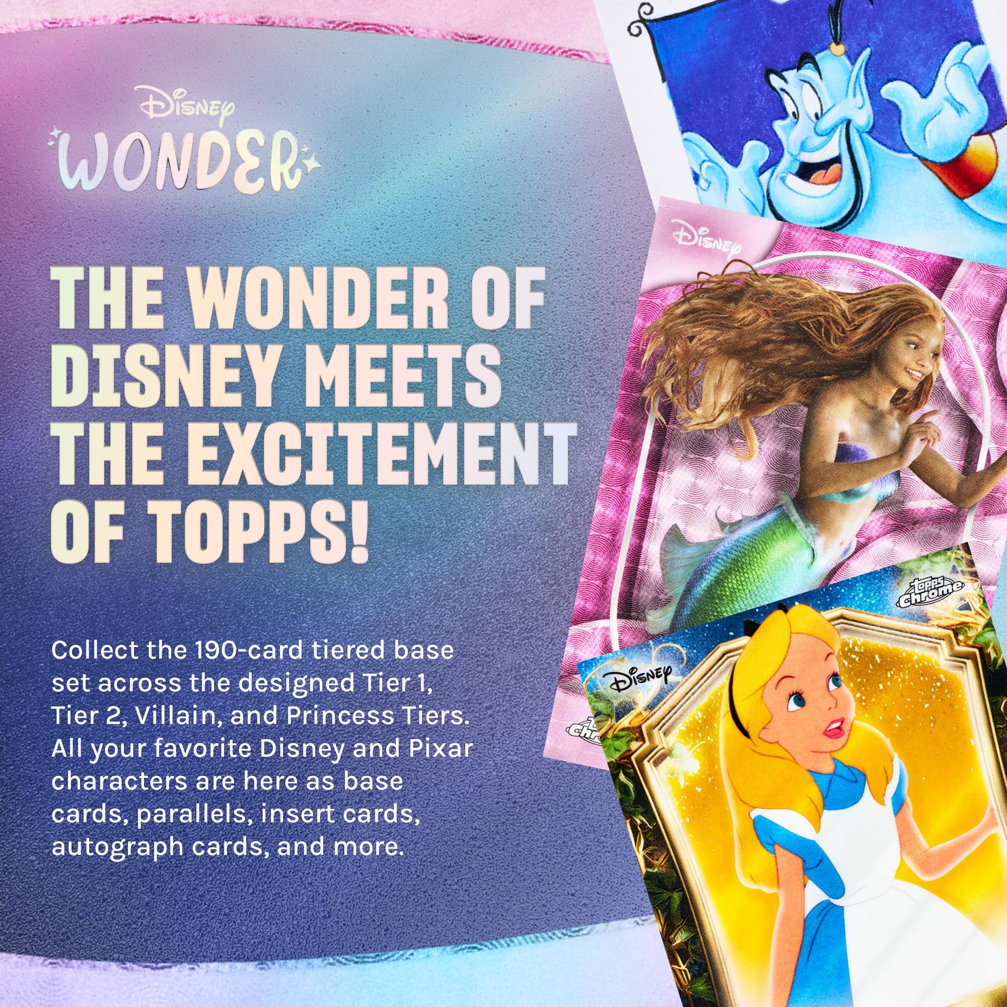2025 Topps Disney Wonder - Factory Sealed