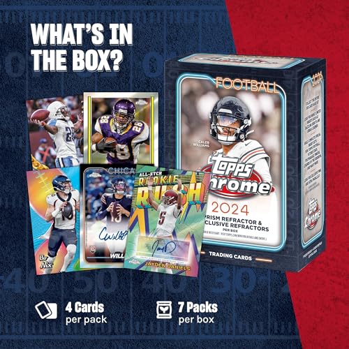 2024 Topps Chrome Football Value Box