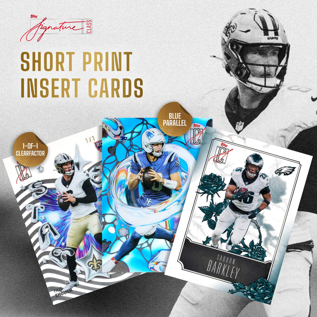2025 Topps NFL Signature Class Football - Factory Sealed - Value Box