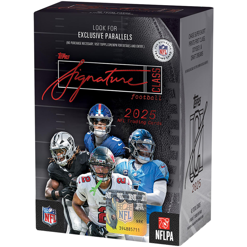 2025 Topps NFL Signature Class Football - Factory Sealed - Value Box
