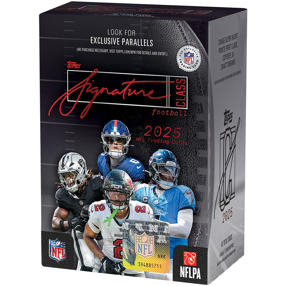2025 Topps NFL Signature Class Football - Factory Sealed - Value Box