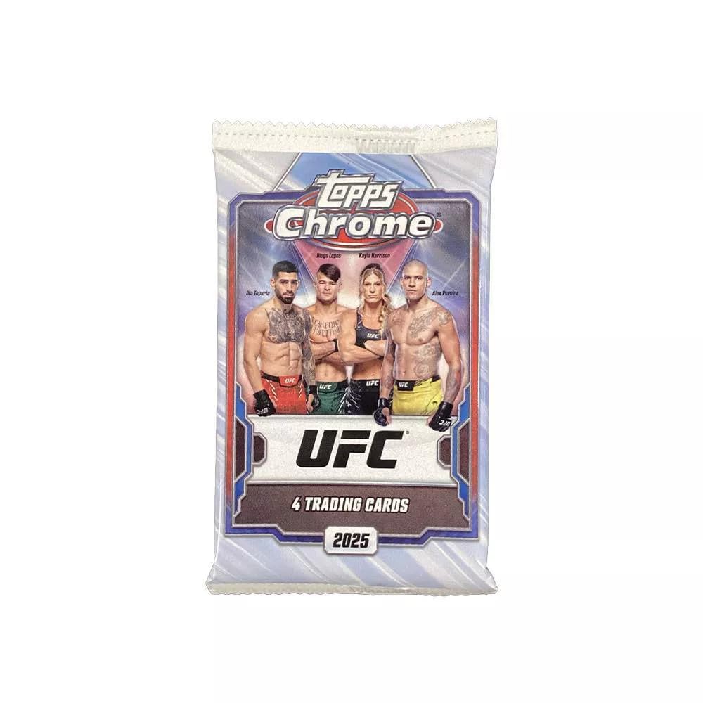 Topps 2025 Chrome UFC Trading Card Value Blaster Box