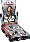 2023 Topps Star Wars Chrome Trading Card Hobby Box 1 Autograph Per Box