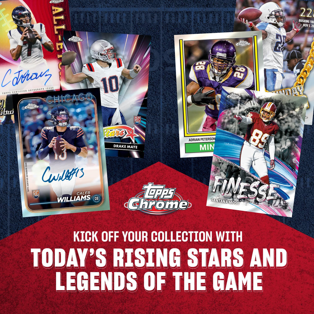 2024 Topps Chrome Football Mega Box
