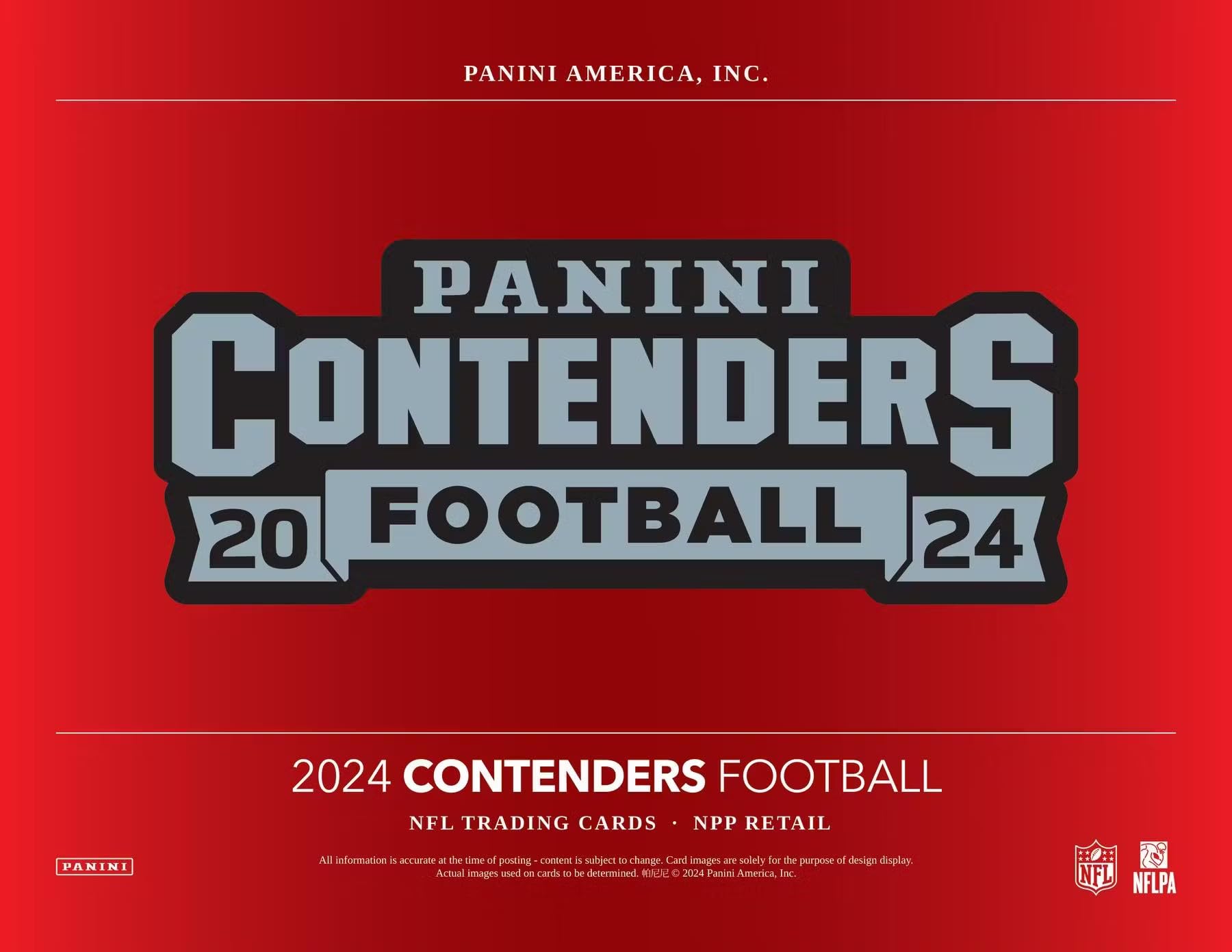 2024–25 Panini Contenders NFL Football Blaster Box – Official Trading Cards – Includes Blaster-Exclusive Parallels, Rookie Tickets & Inserts – Sealed Retail Box