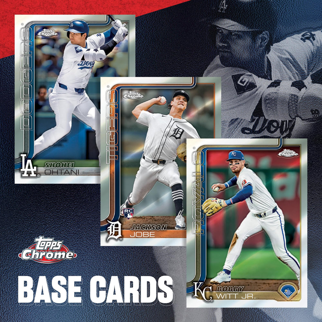 2025 Topps Chrome Baseball - Factory Sealed - Mega Box