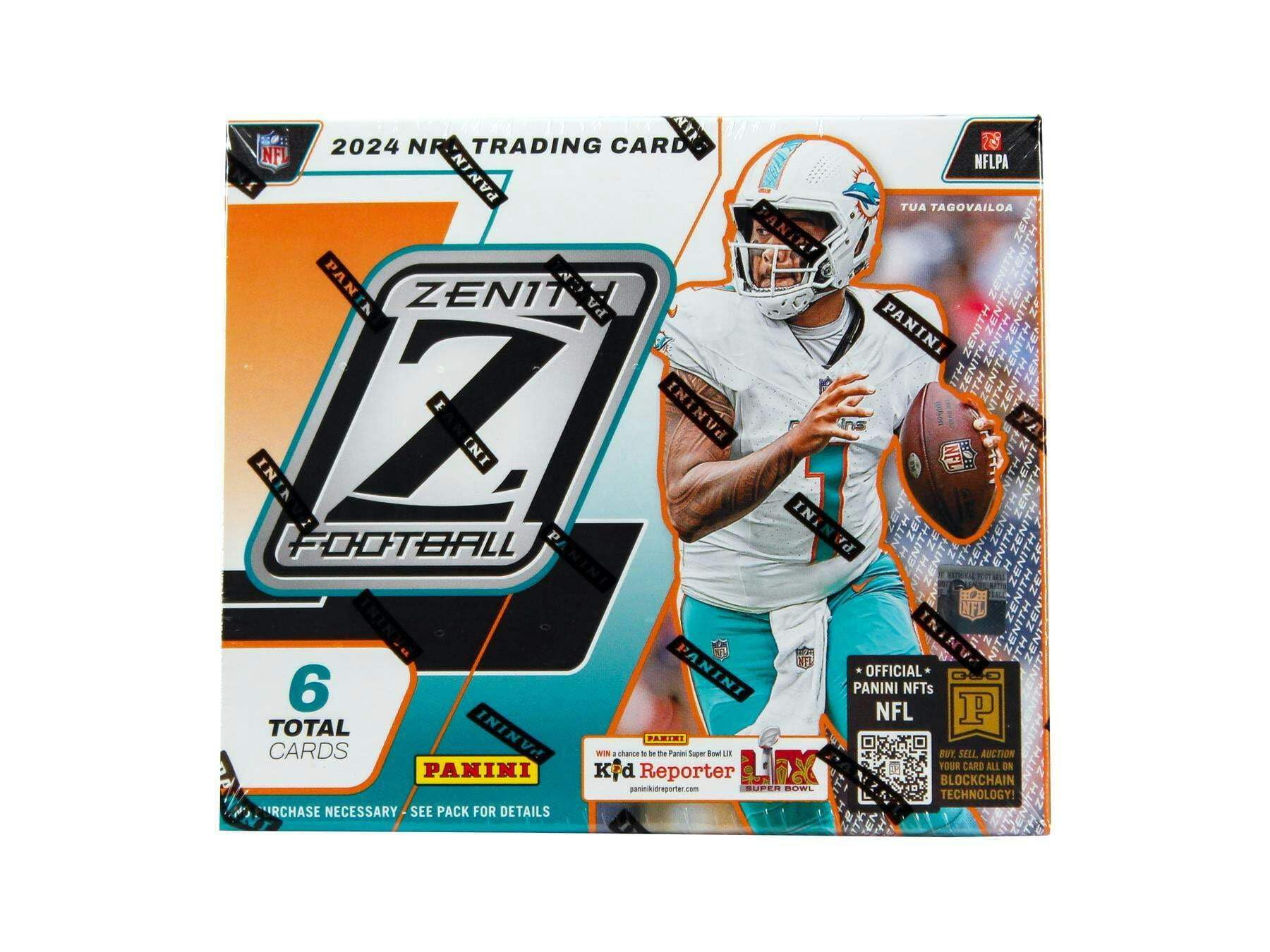 2024 Panini Zenith NFL Trading Card Hobby Box (2 Autographs Per Hobby Box)
