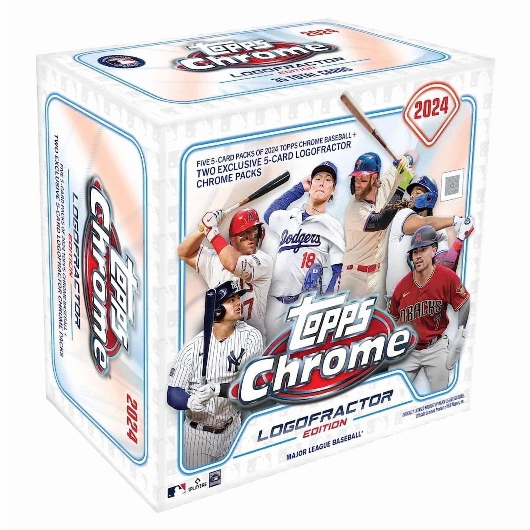 2024 Topps Chrome Logofractor Baseball Box by Giant Sports Cards