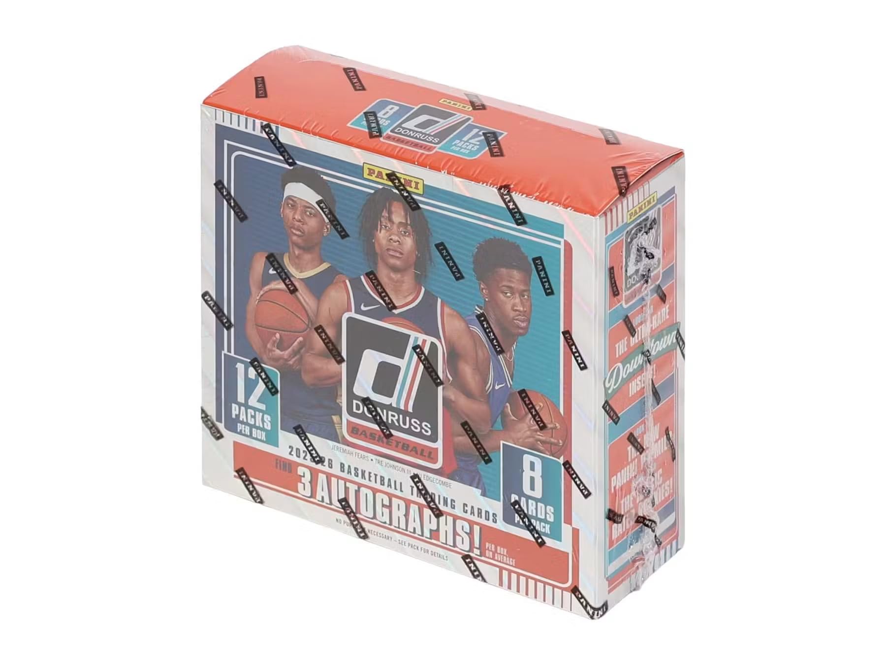 2025/26 Panini Donruss Basketball Hobby Trading Card Box (3 Autographs Cards Per Box)