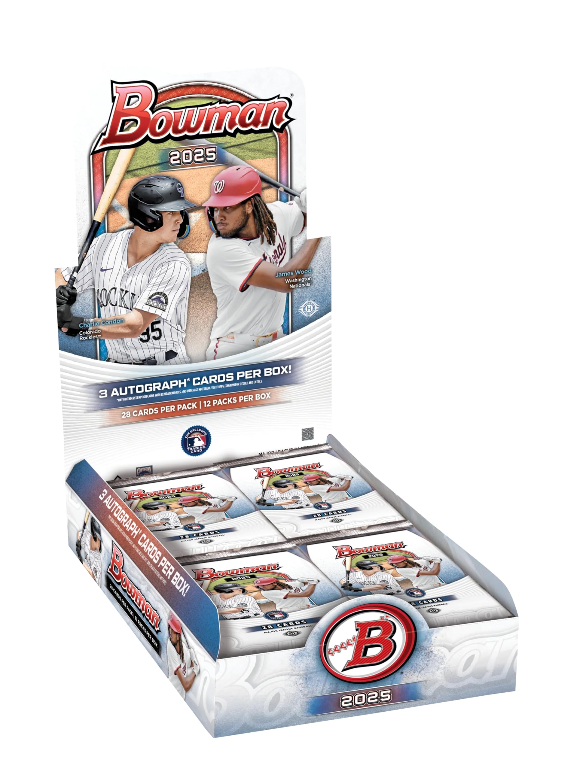 Jumbo Hobby Box of 2025 Bowman Baseball Cards by Topps