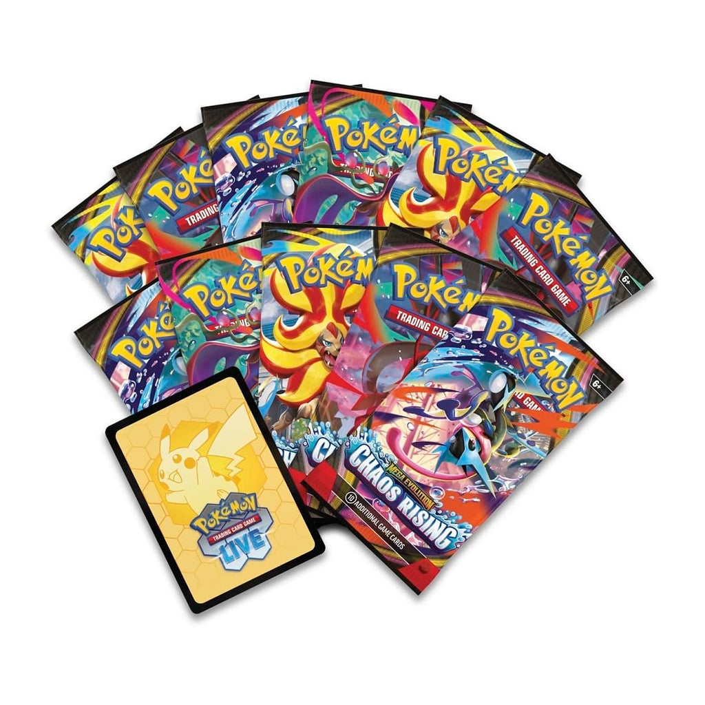 Pokemon TCG: Mega Evolution Chaos Rising Pokemon Center Elite Trainer Box | CR PKC ETB | Exclusive Fennekin Promo | 11 Booster Packs