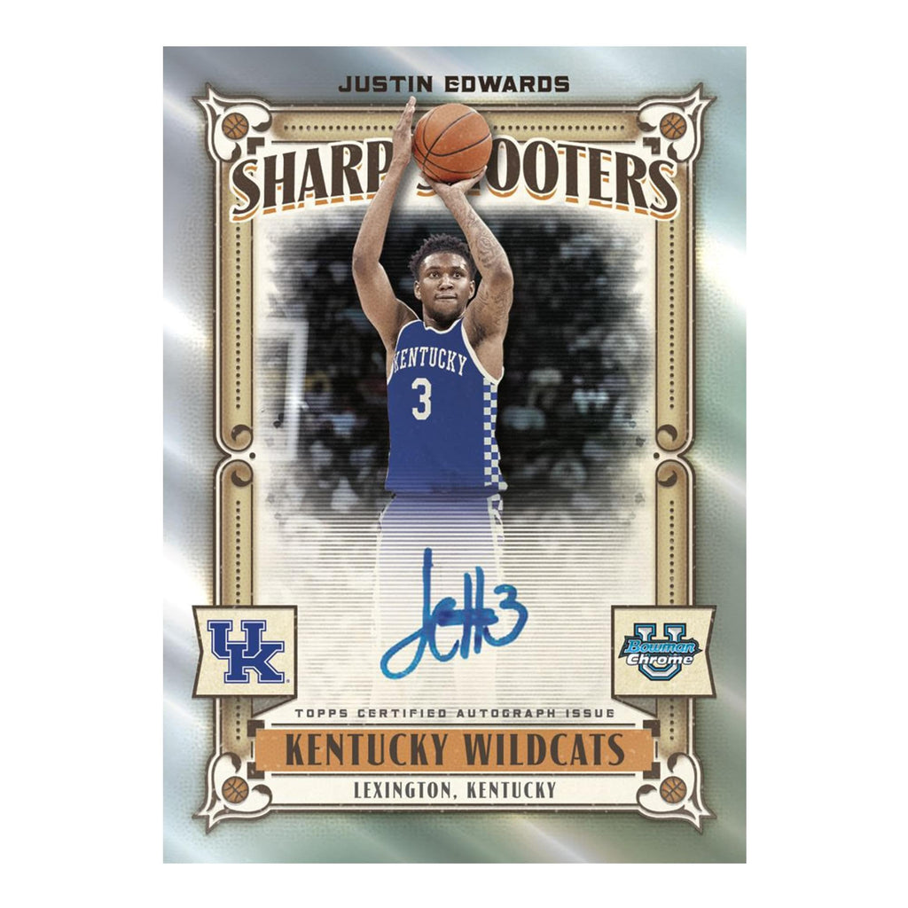 Bowman Chrome 2023/24 University Basketball Value Box - 7 Packs Per Box