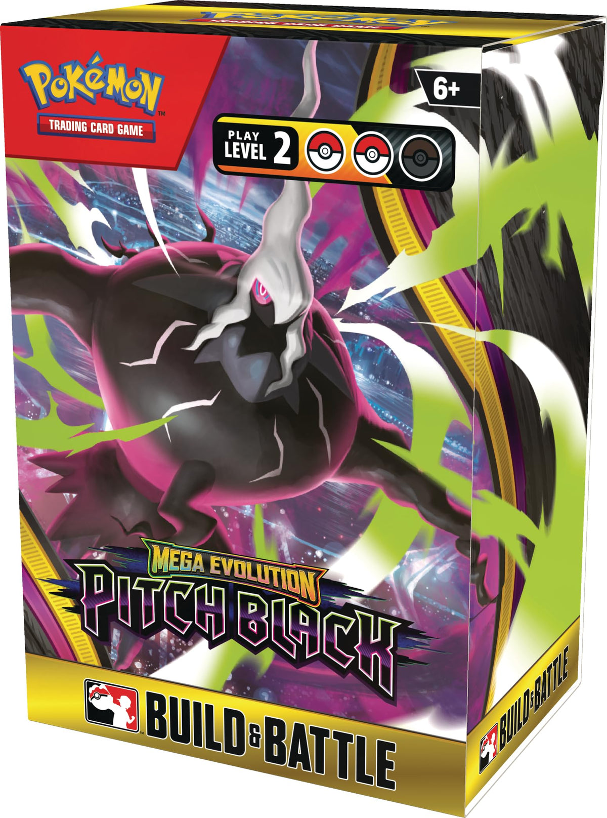 Pokémon Tcg: Mega Evolution—pitch Black Build & Battle Box