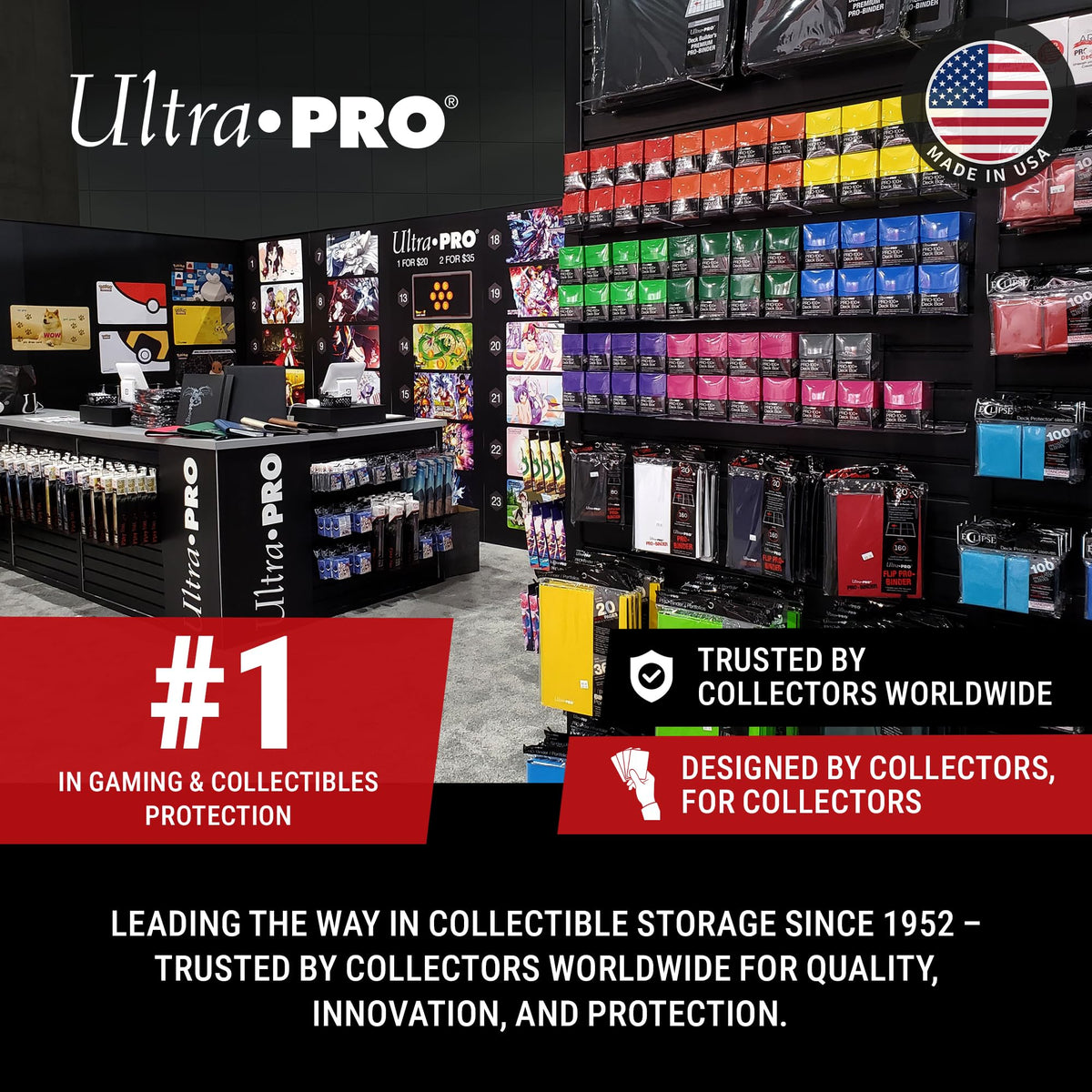 Ultra Pro CardPreserver Trading Card Holders – 2-in-1 Semi Rigid Card Protector Sleeves – Clear Polypropylene, Acid-Free, PVC-Free & 720° Security – Fits Standard-Size Cards up to 35PT – 25 Pack