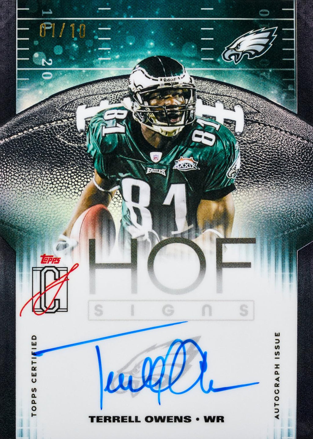 2025 Topps Signature Class Football Hobby Box - 8 Packs/Box