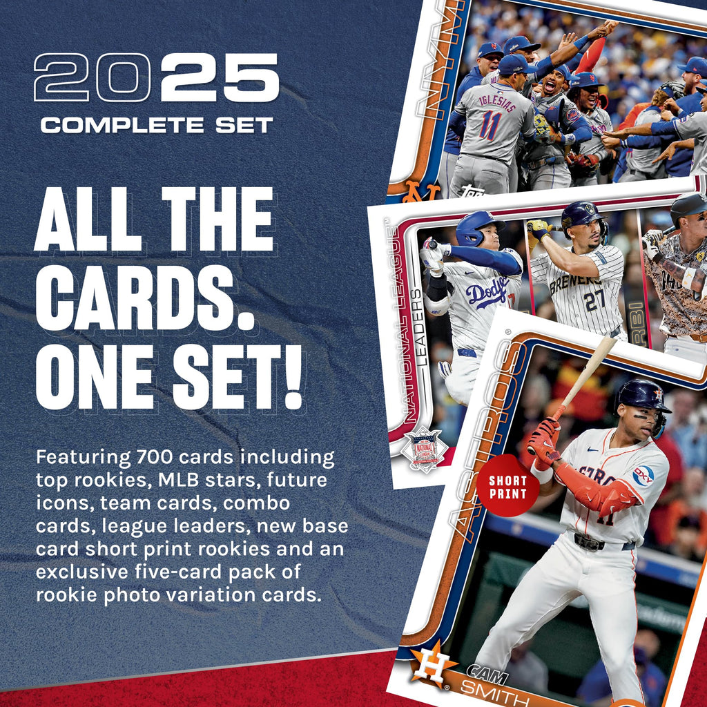 2025 Topps Complete Sets Baseball - Factory Sealed - Retail Box