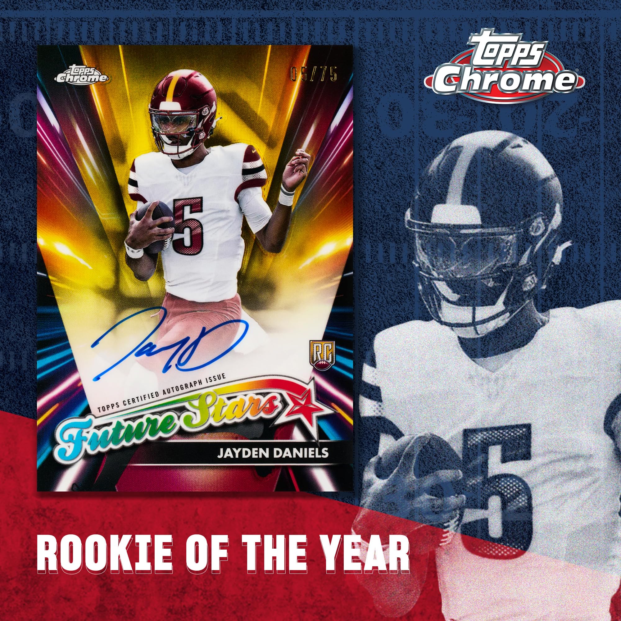 2024 Topps Chrome Football Mega Box