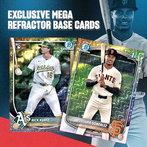 2025 Bowman Chrome MLB Baseball - Factory Sealed - Mega Box