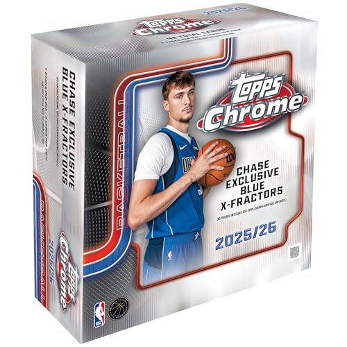 2025-26 Topps Chrome Basketball - Factory Sealed - Value Box & Mega Box