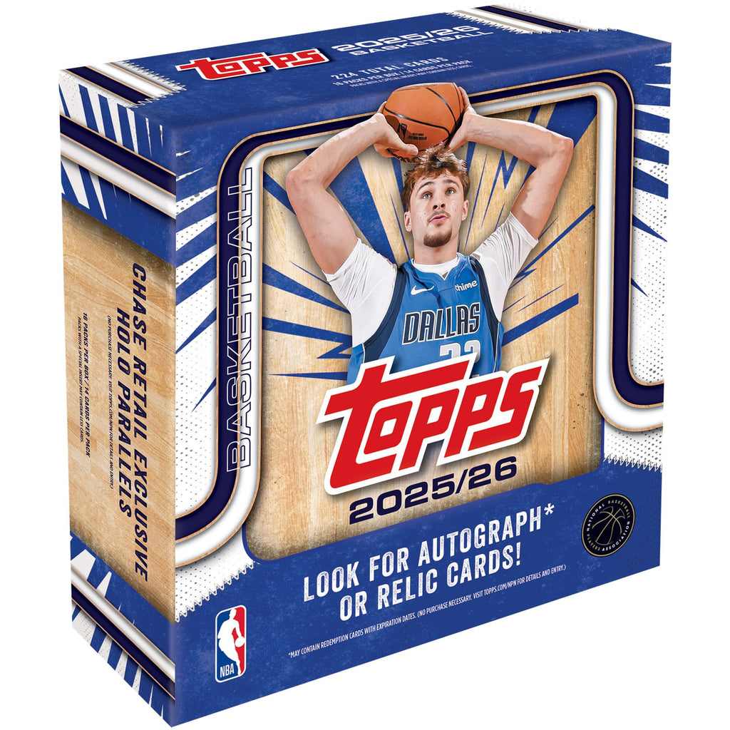 2025-26 Topps NBA Basketball - Factory Sealed - Mega Box