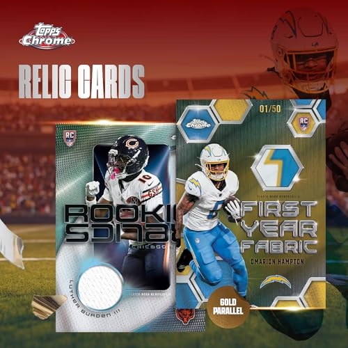 2025 Topps Chrome NFL Football - Factory Sealed - Value Box