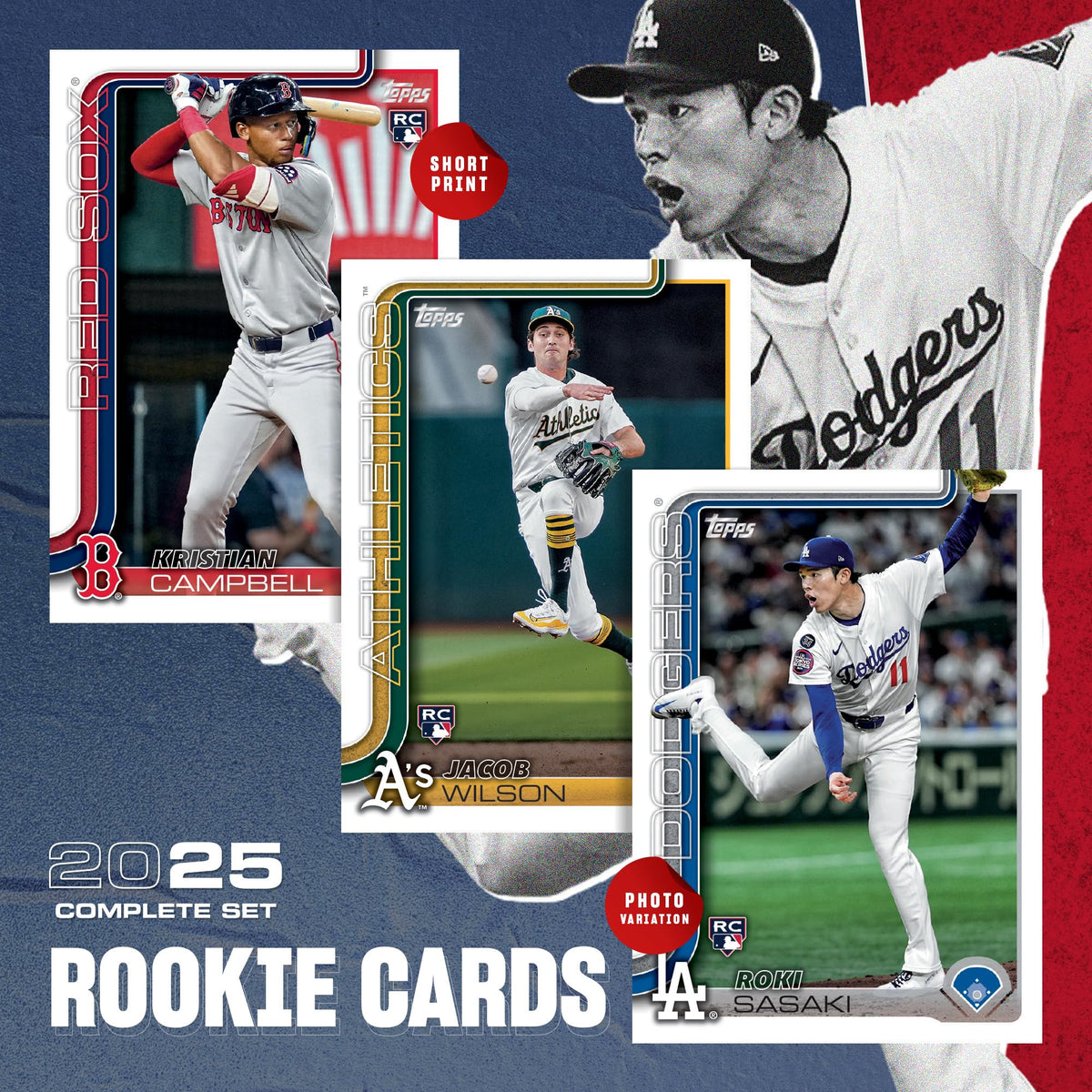 2025 Topps Complete Sets MLB Baseball - Factory Sealed - Retail Box