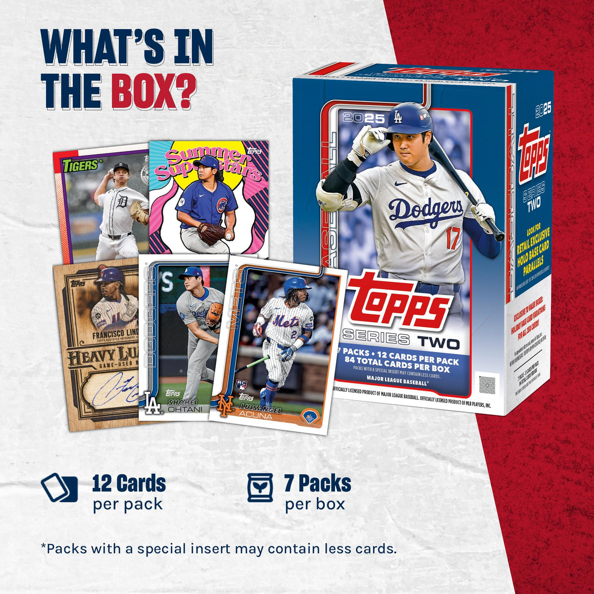 2025 Topps MLB Baseball Series 2 - Factory Sealed - Value Box