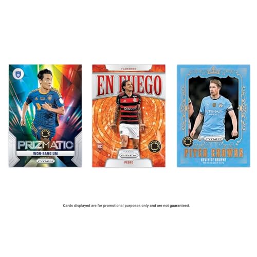 2025 Panini Prizm Club World Cup Soccer Mega Box – FIFA Trading Cards – Includes Mega Box Exclusive Prizms, Rookies & Inserts – Official Panini Retail Set