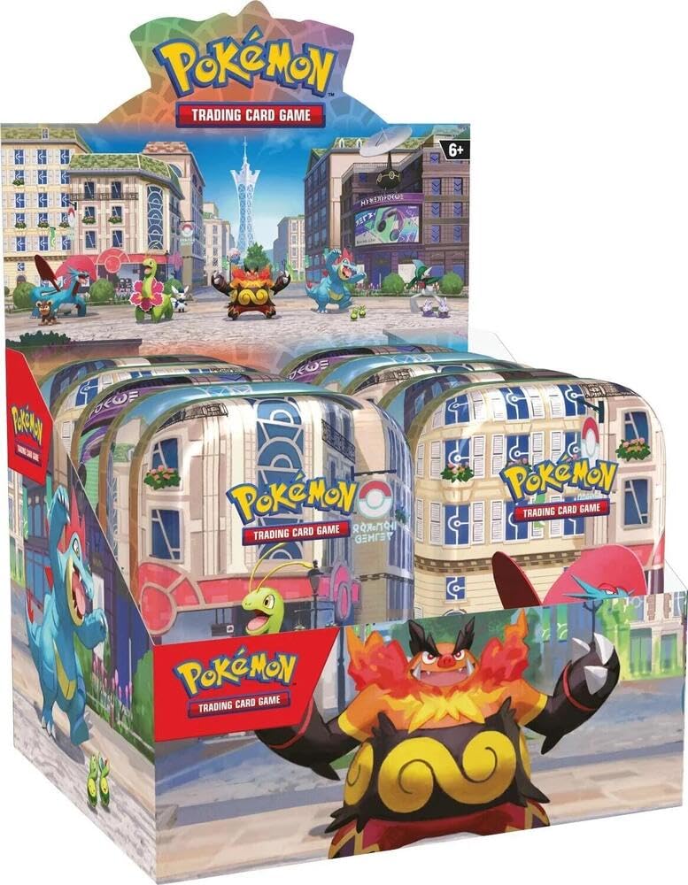 Pokemon TCG: Lumiose City Mini Tin Display (10 Mini Tins)