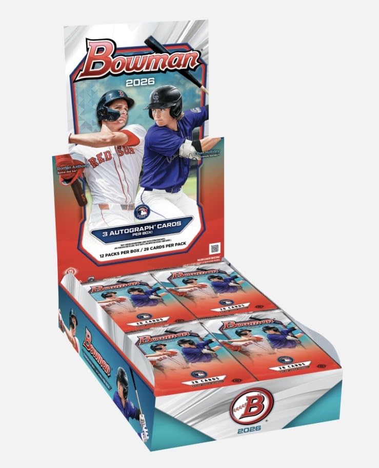 MLB 2026 TOPPS Bowman Baseball Jumbo'