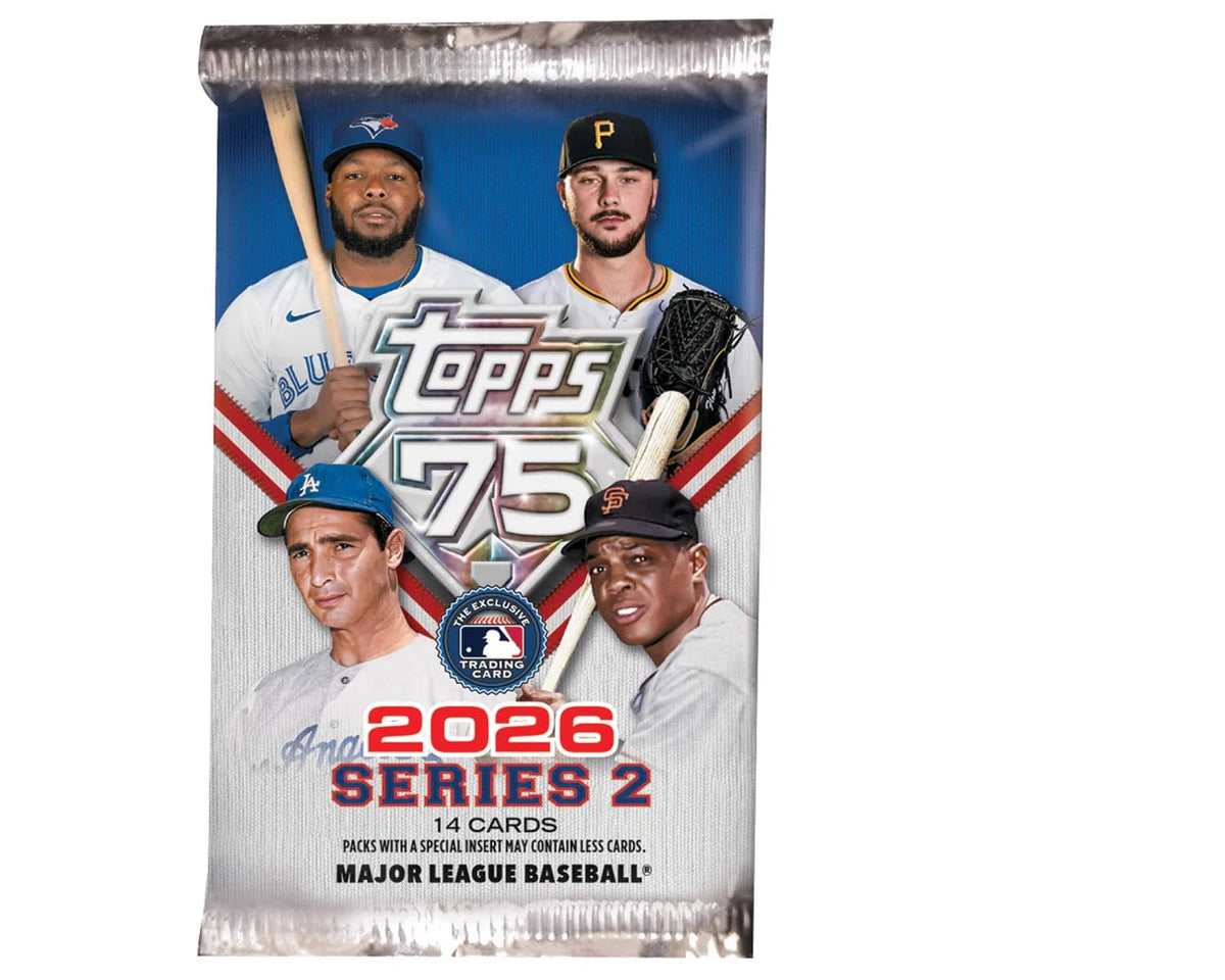2026 Topps Baseball Series 2 Trading Card Super Box Flagship Collection (3 Exclusive Flagship Collection 5 Card Packs)