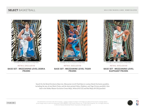 Panini Select Basketball Hobby Exclusive Blaster Box