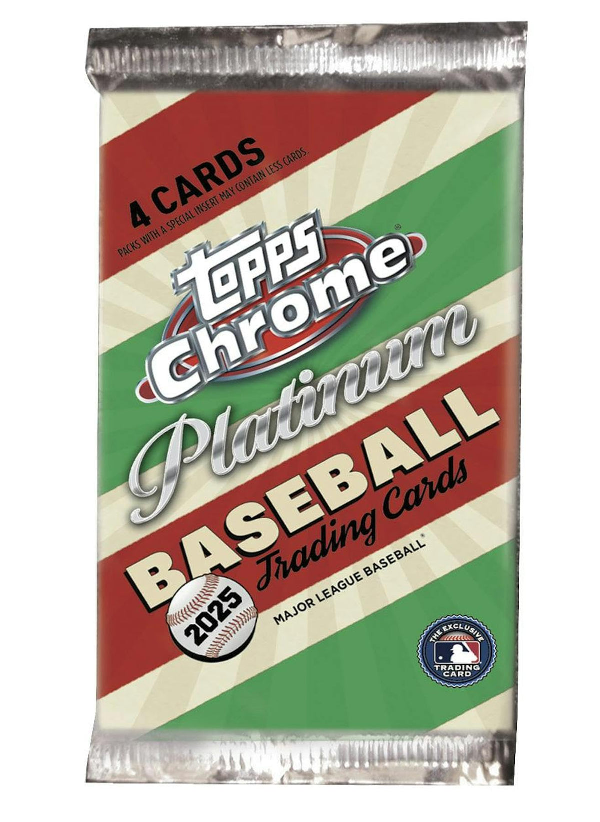 2025 Topps Chrome Platinum Anniversary Baseball Hobby Box