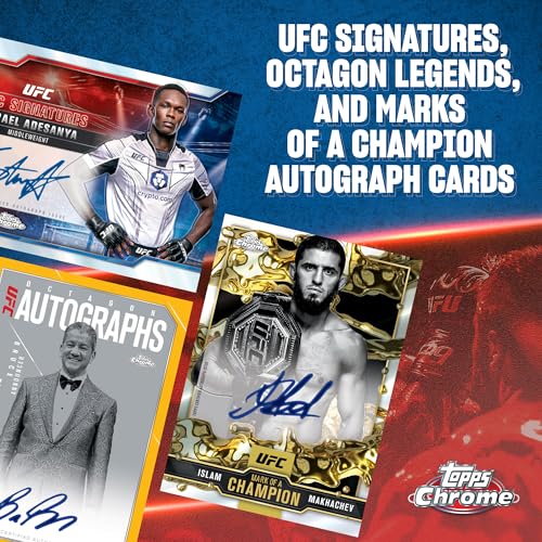 2025 Topps Chrome UFC - Factory Sealed